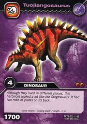 Tuojiangosaurus TCG Card