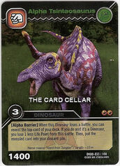 Tsintaosaurus Alpha TCG Card