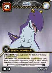 Carnotaurus - Ace TCG Card 1-DKTB