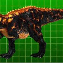 dinosaur king black t rex toy