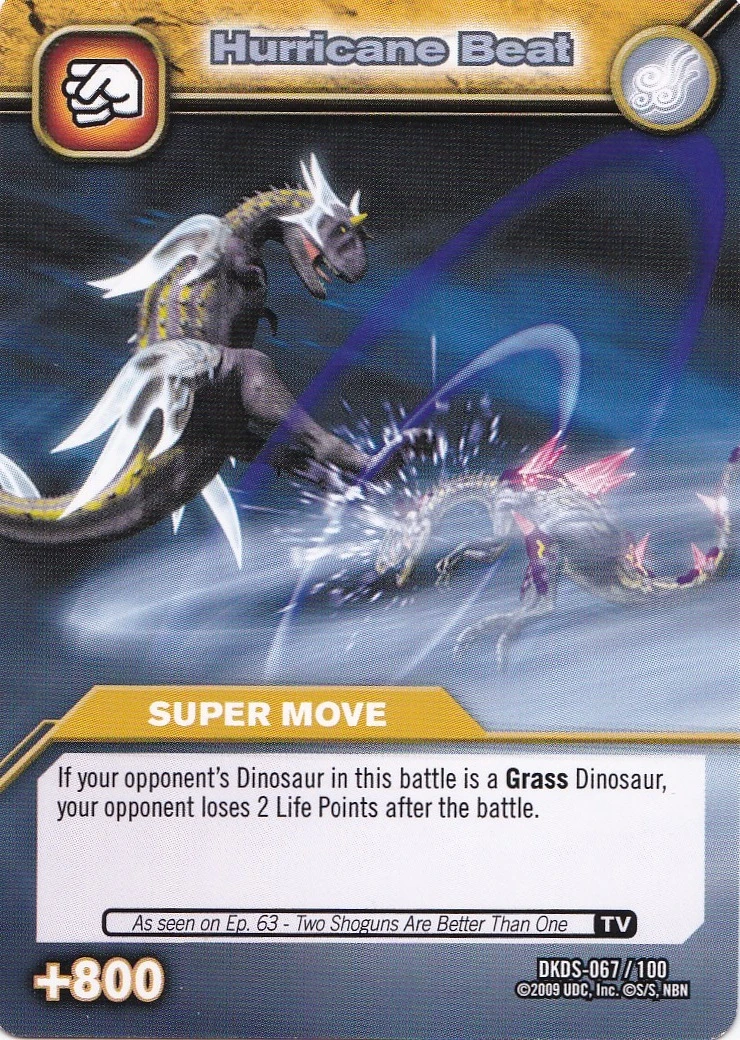 Hurricane Beat Dinosaur King FANDOM powered by Wikia