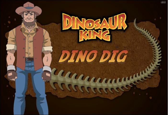 dino dig fossil game
