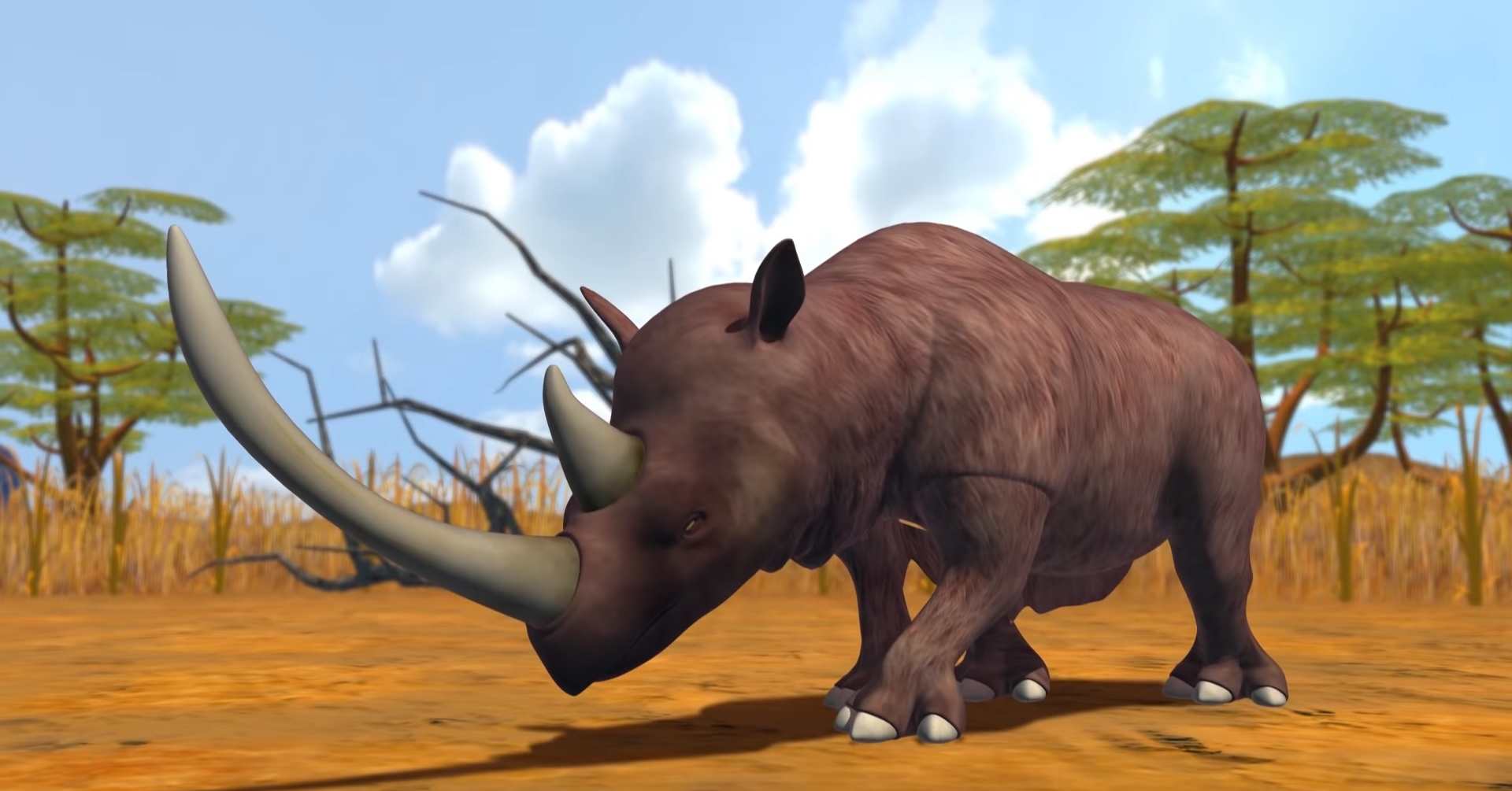 rhino like dinosaur
