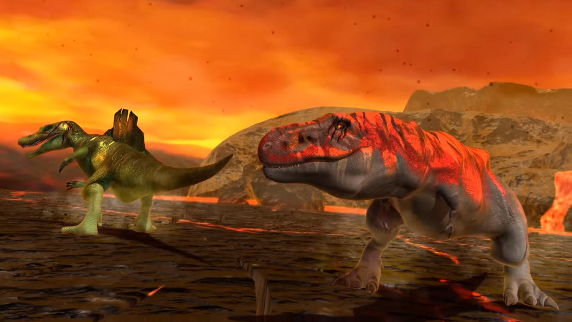 Tyrannosaurus Rex vs Spinosaurus | Dinosaurs Battle World Championship Wiki | Fandom