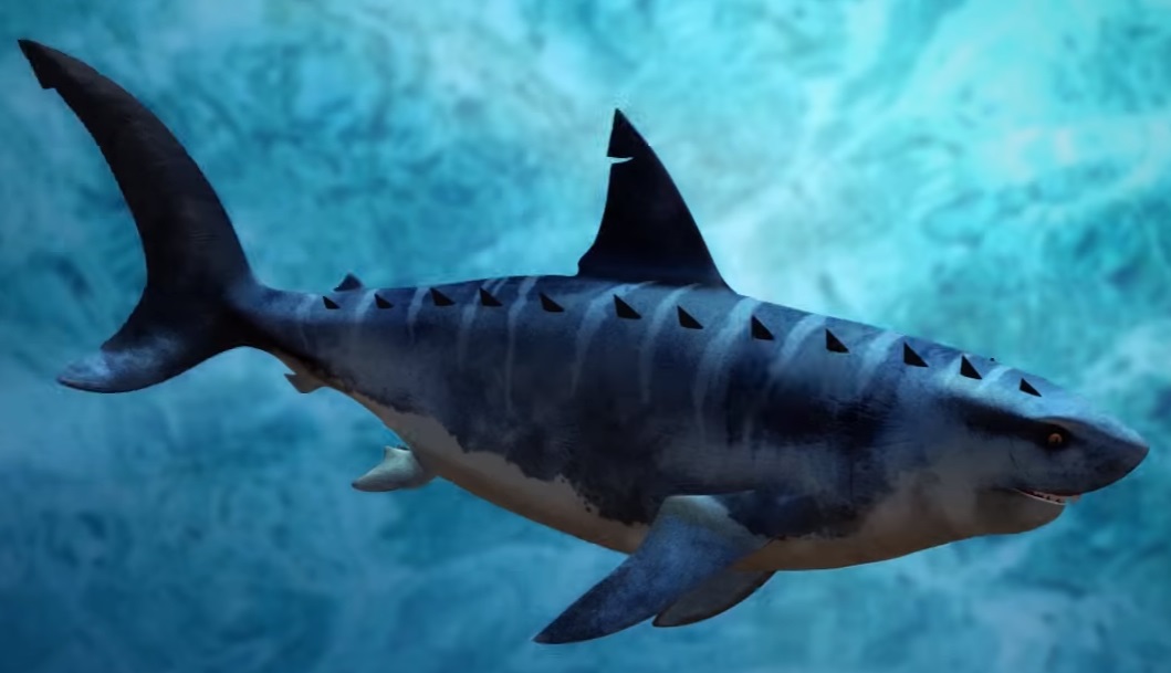 megalodon and dinosaurs