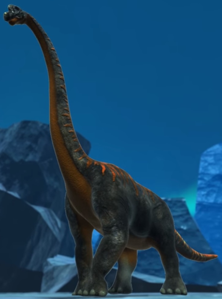 dino escape brachiosaurus