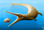 Art impression of Magyarosuchus fitosi
