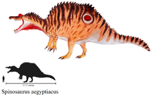 Colored spinosaurus aegyptiacus by zewqt-d8es4z4