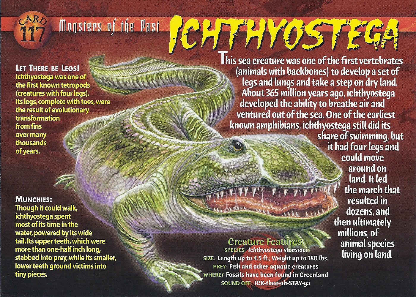 Ichtiostega To Forma Pośrednia Między Image - Ichthyostega front.jpg | Dinopedia | FANDOM powered by Wikia