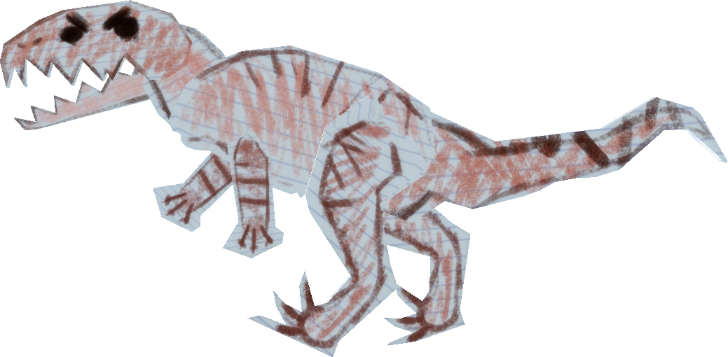 Paper Thin Acrocanthosaurus