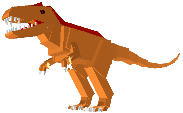 Paper Thin Acrocanthosaurus