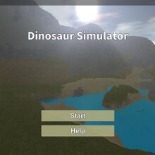 Main Menu Dinosaur Simulator Wiki Fandom