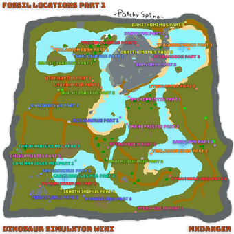 Fossil List Dinosaur Simulator Wiki Fandom
