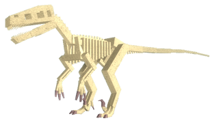utahraptor fossil
