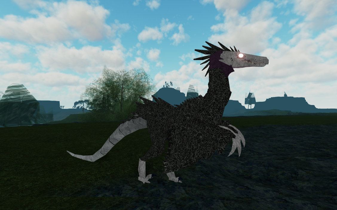 Black Death Velociraptor Official Ancient Earth Wiki Fandom - roblox primal earth