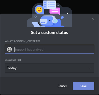 Custom Status Discord Wiki Fandom