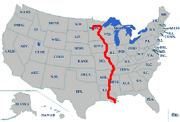 Mississippi river bad map