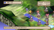 Laharl Lifting Etna in Disgaea Afternoon of Darkness