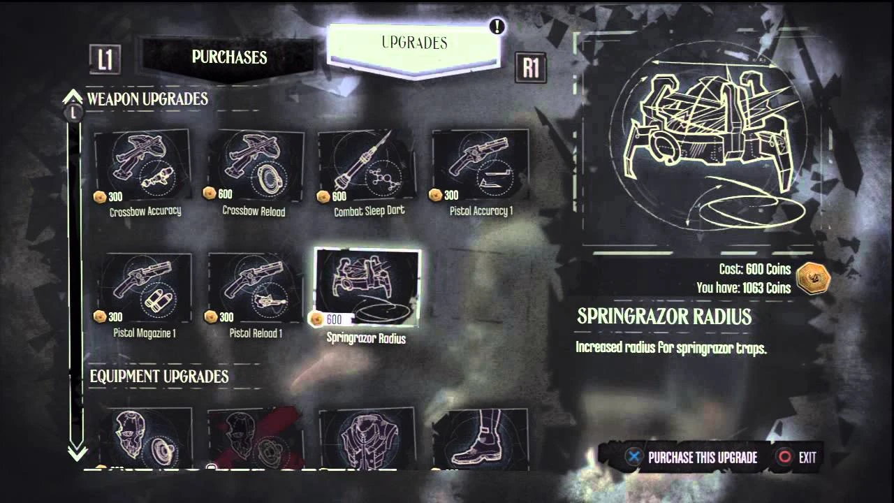 Upgrades Dishonored Wiki FANDOM powered by Wikia