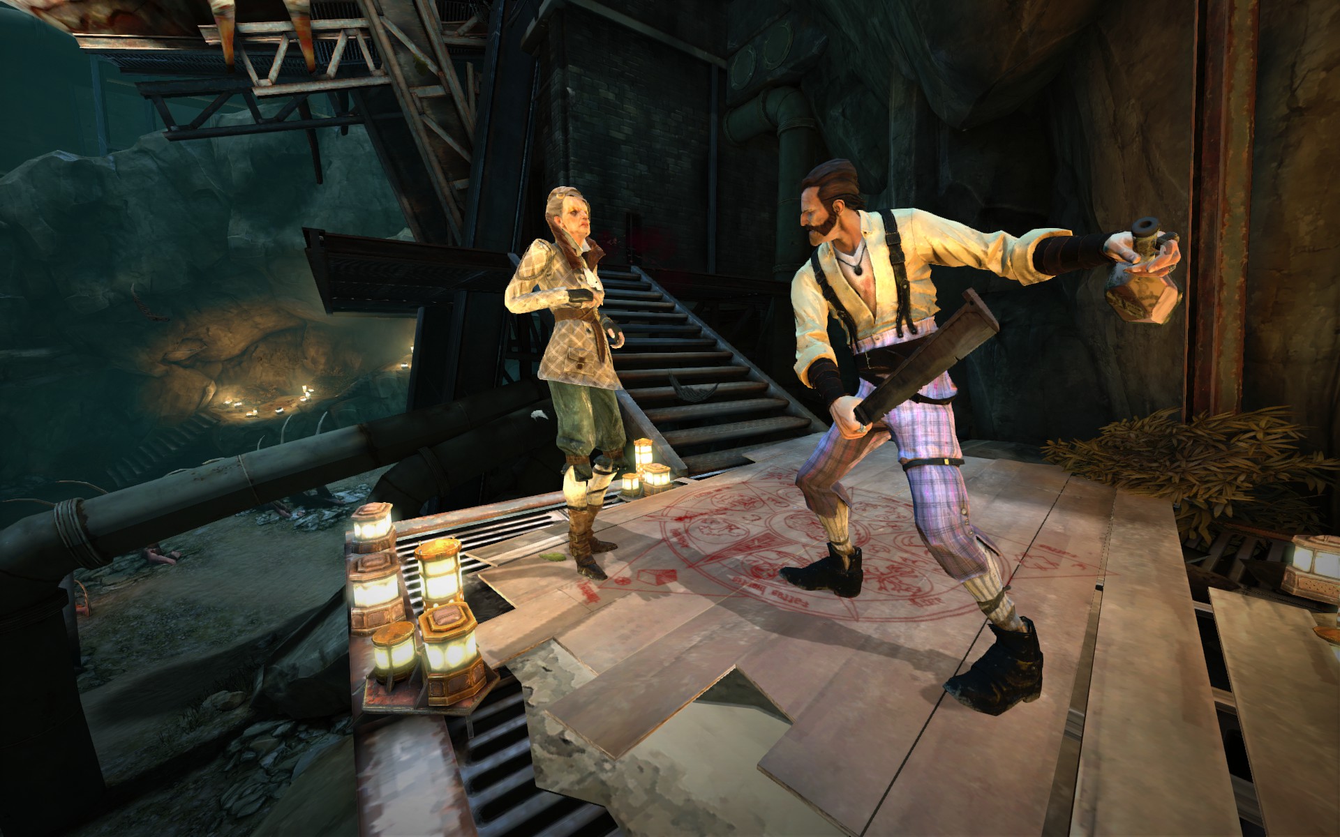 Image Flooded district, granny rags and slackjaw.jpg Dishonored