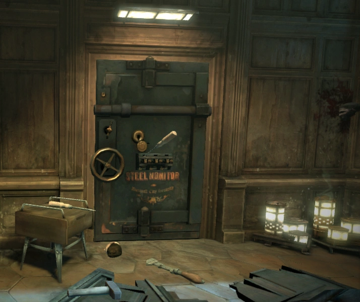 Dishonored Art Dealer Safe Combo