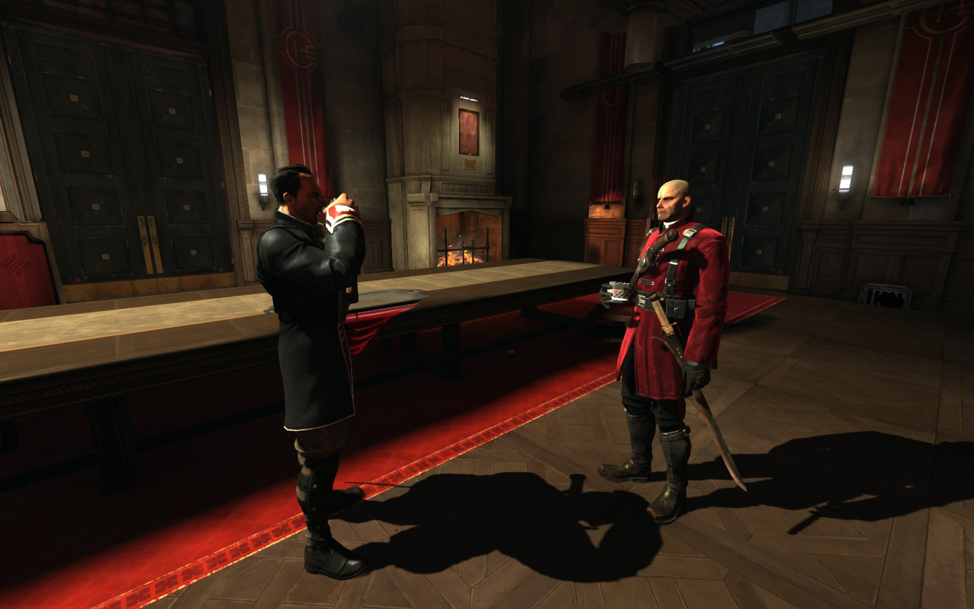 черный смотритель. Dishonored шляпники. аббатство dishonored 2. черный смотритель. аббатство обывателей dishonored.