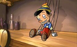 Pinocchio in the Teacher's Pet movie
