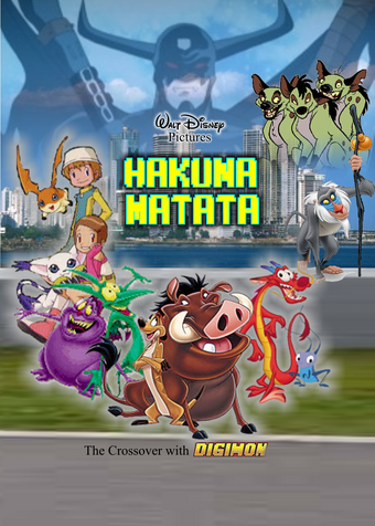 Disney S Hakuna Matata In The Crossover With Digimon Disney