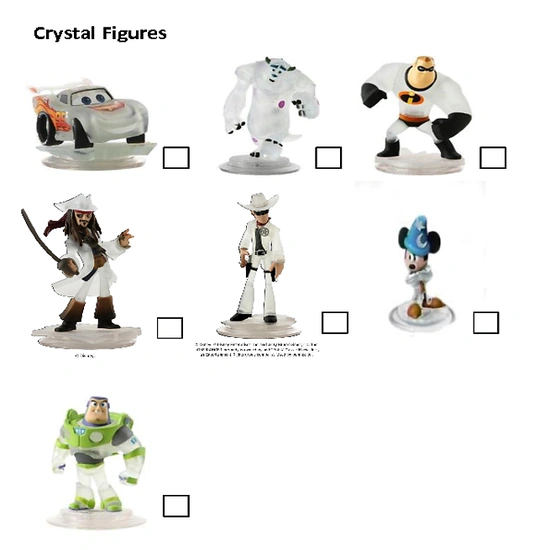 Image Crystal Figure Checklist.png Disney Infinity Wiki FANDOM