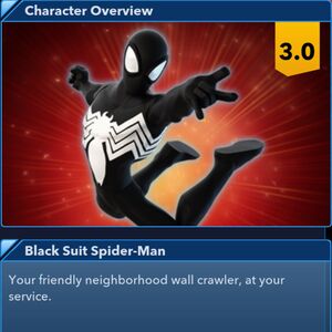 Black Suit Spider Man Disney Infinity Wiki Fandom