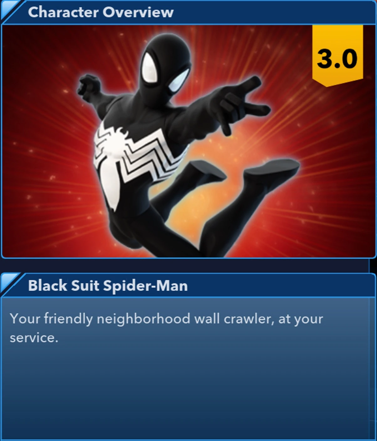 Black Suit SpiderMan Disney Infinity Wiki Fandom