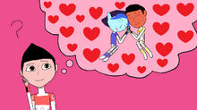 Miles thinks of Haruna dating Mirandos