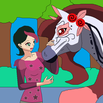 Scarlet's Skeletal Steed Scene 3