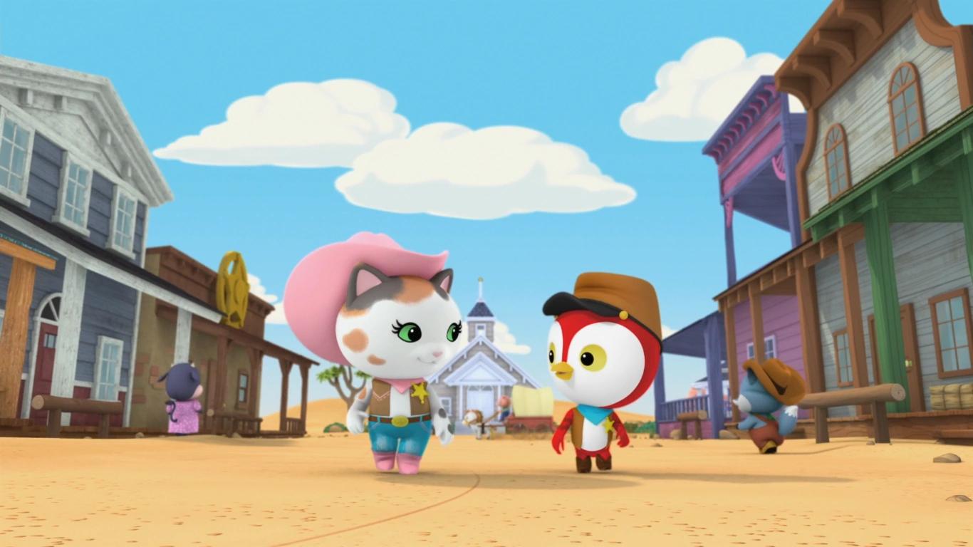 Image S1e18a Callie and Peck walking through town.png Sheriff