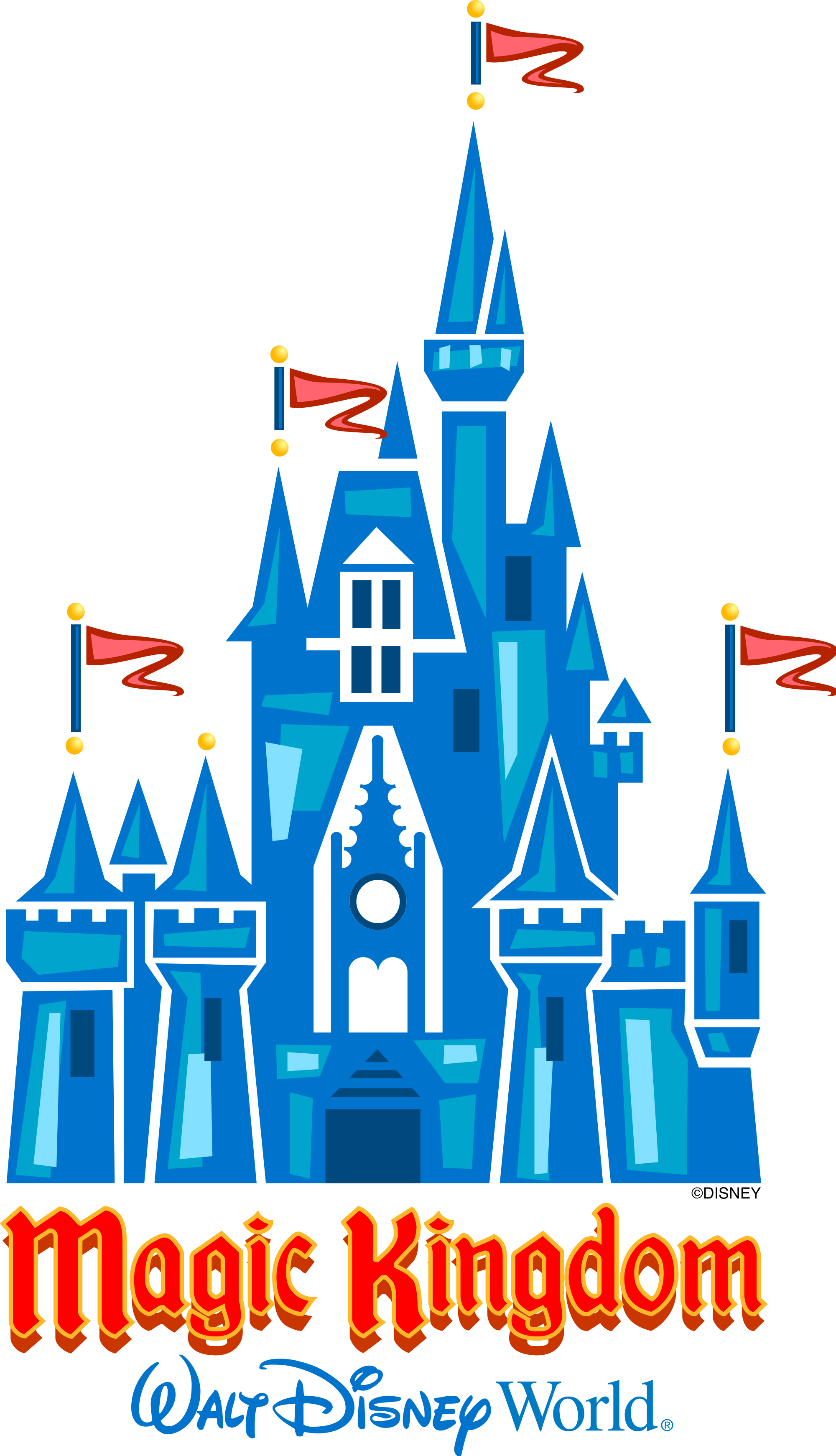 disney magic kingdom icon logo