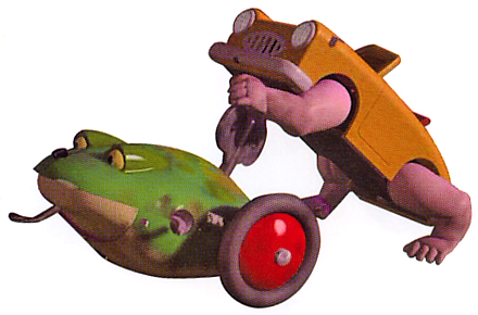 toy story walking car