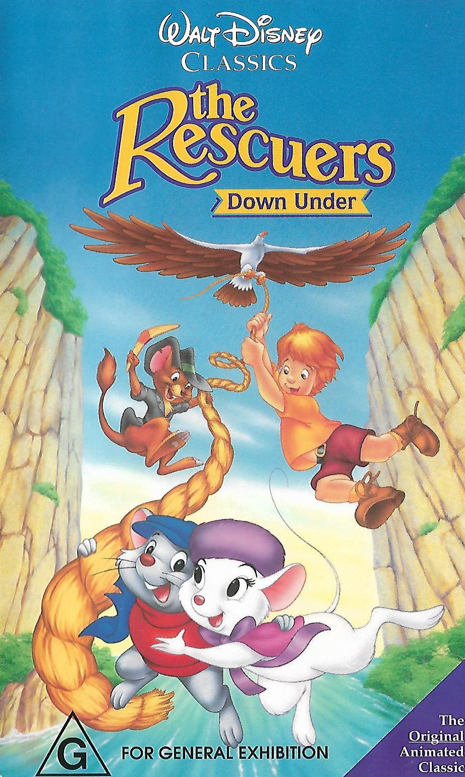 Classic Disney The Rescuers Down Under 