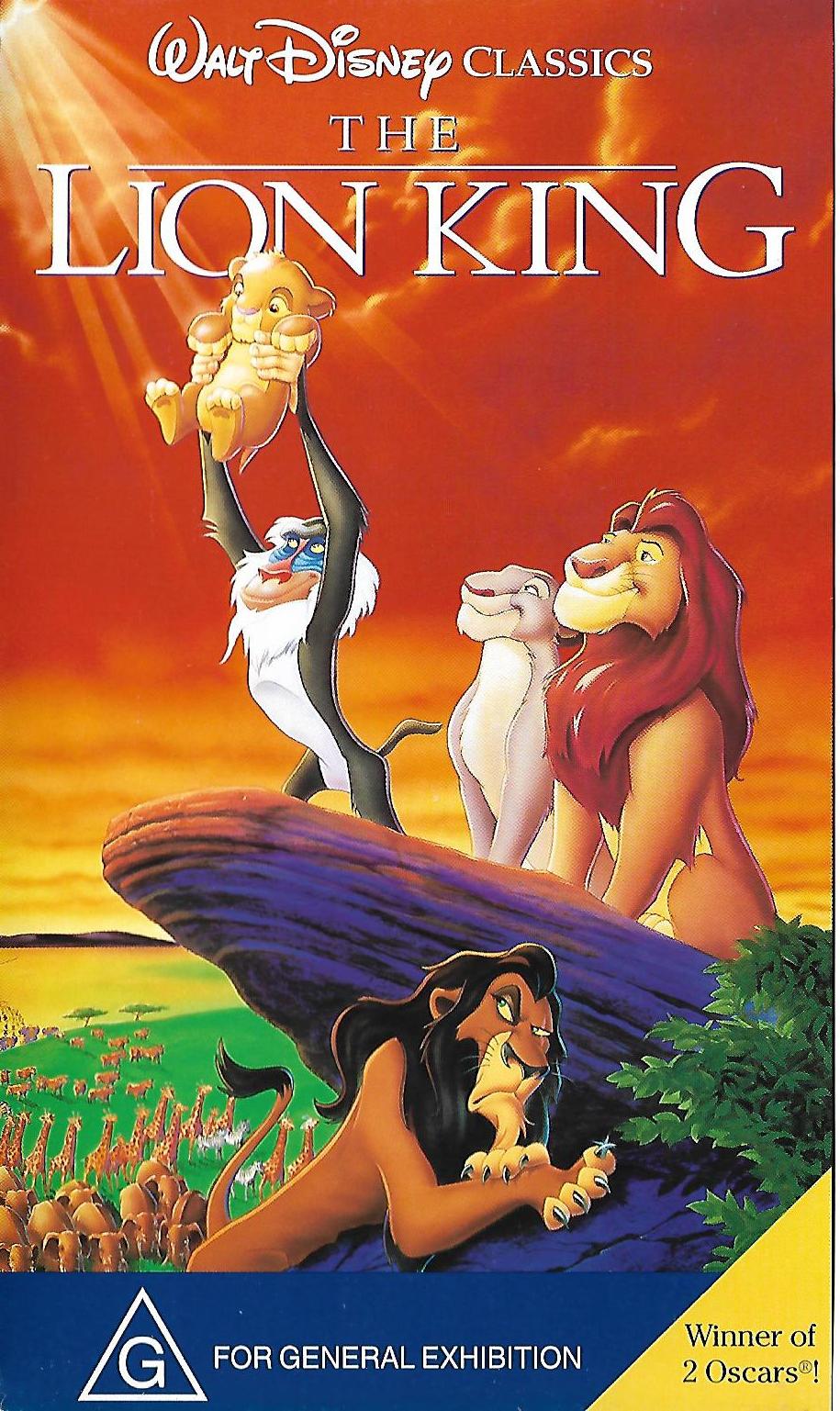 The lion king | Disney vhs openings Wiki | Fandom