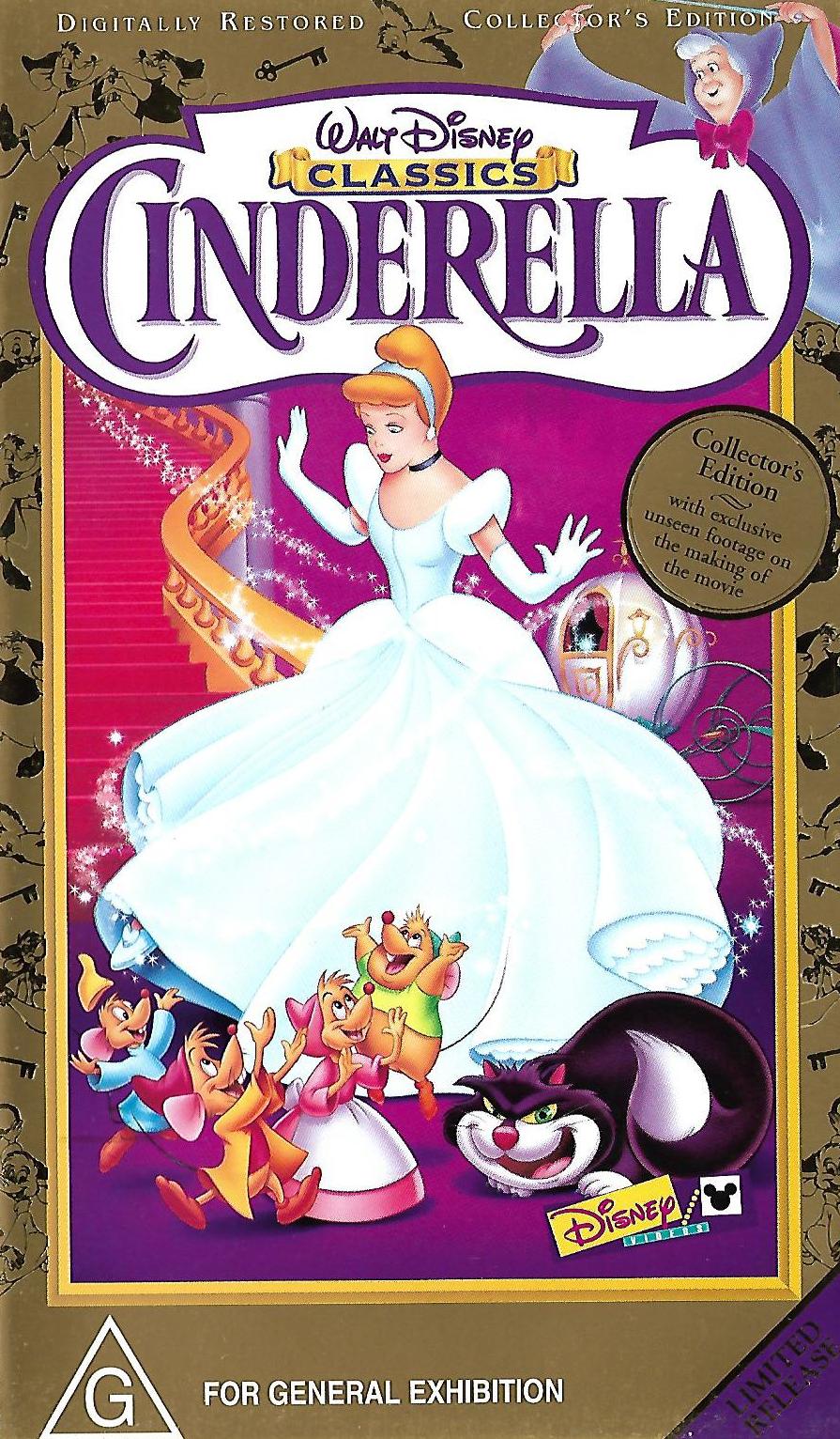 Cinderella 1999 vhs opening Disney vhs openings Wiki Fandom