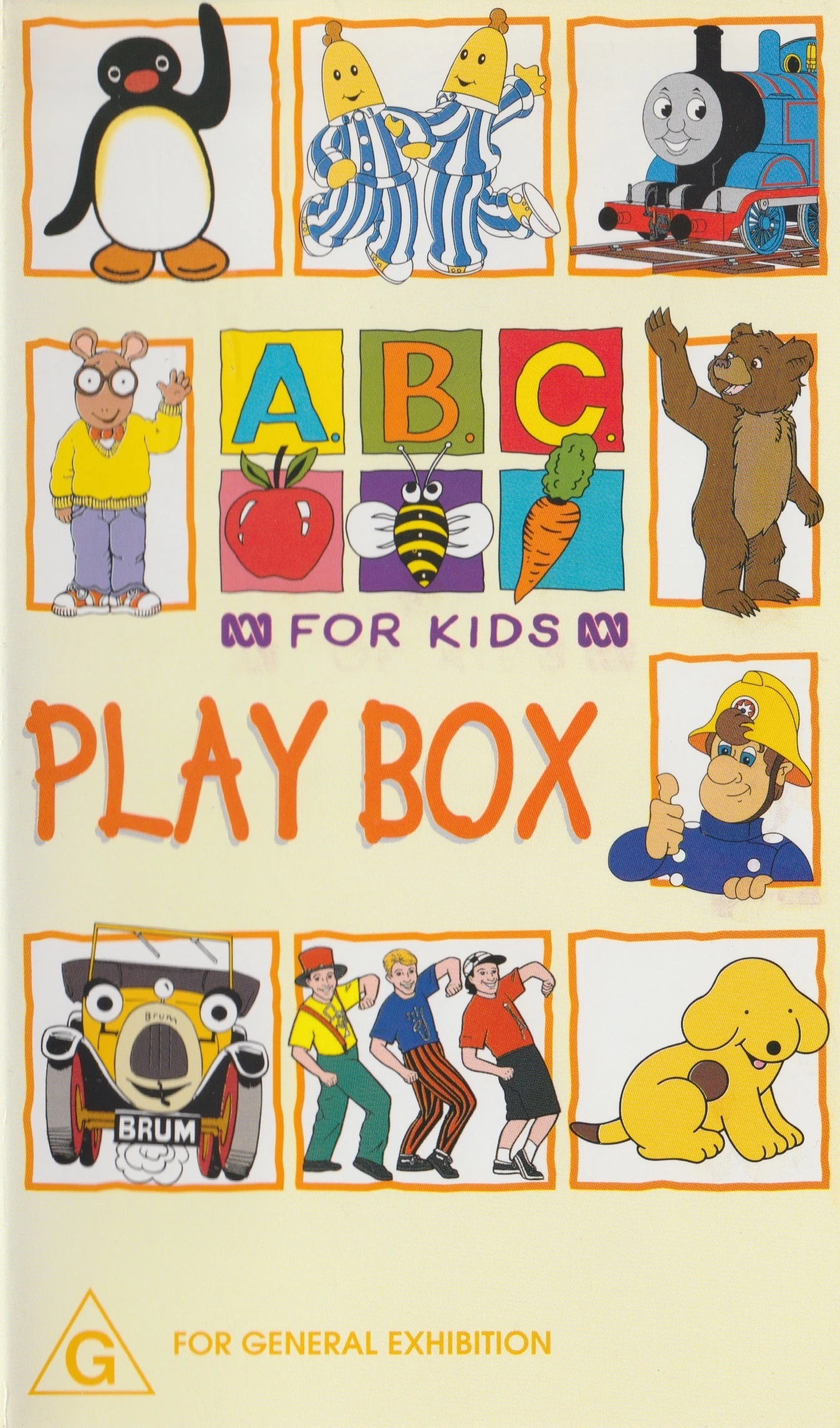 ABC For Kids Play Box + Let's Sing and Dance Disney vhs openings