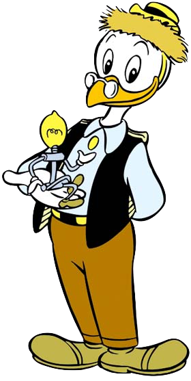 Ally Of Paperinik Donald Duck Gyro Gearloose