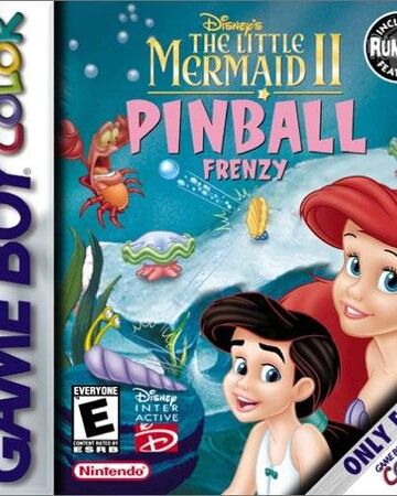 little mermaid handheld game