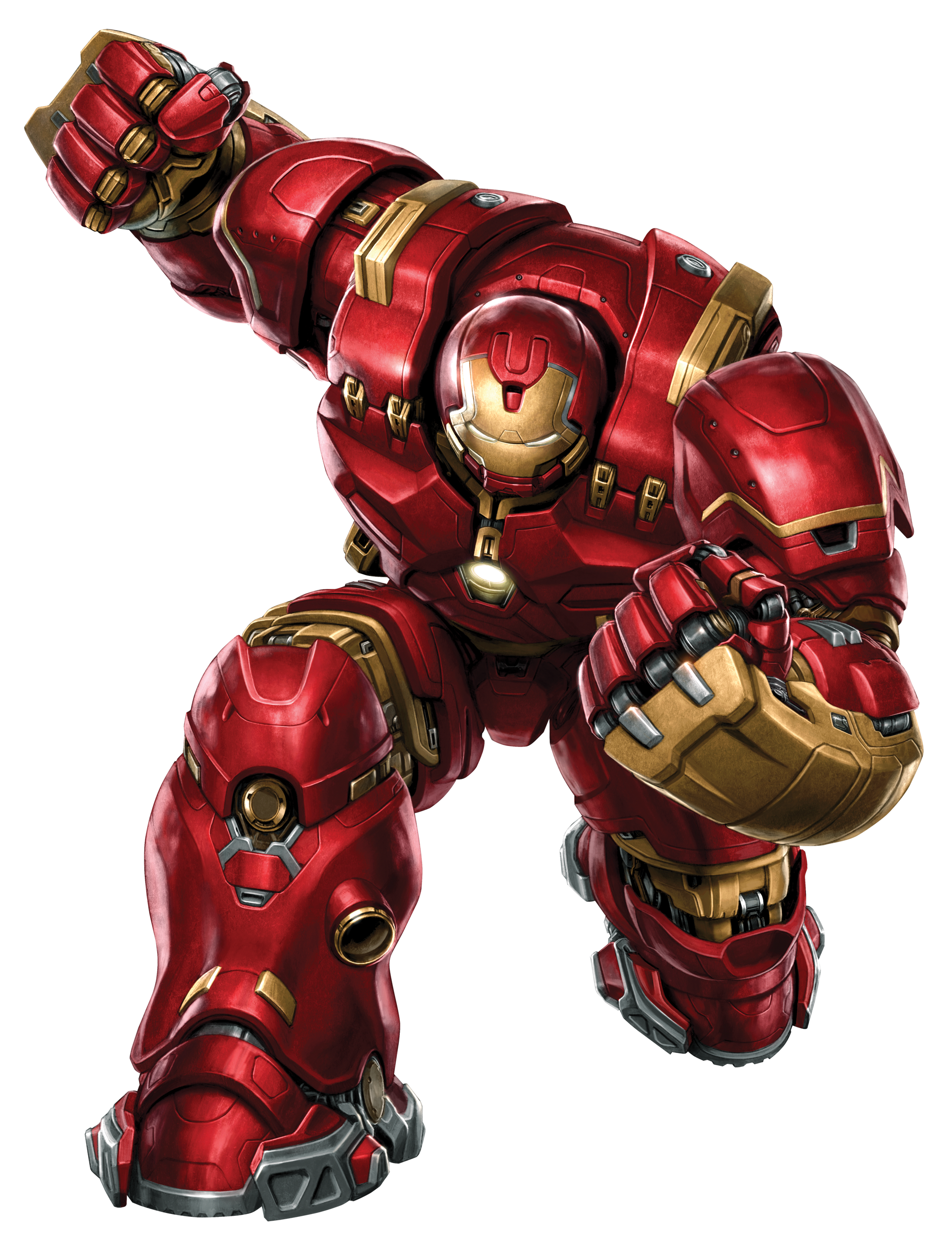 red hulk buster