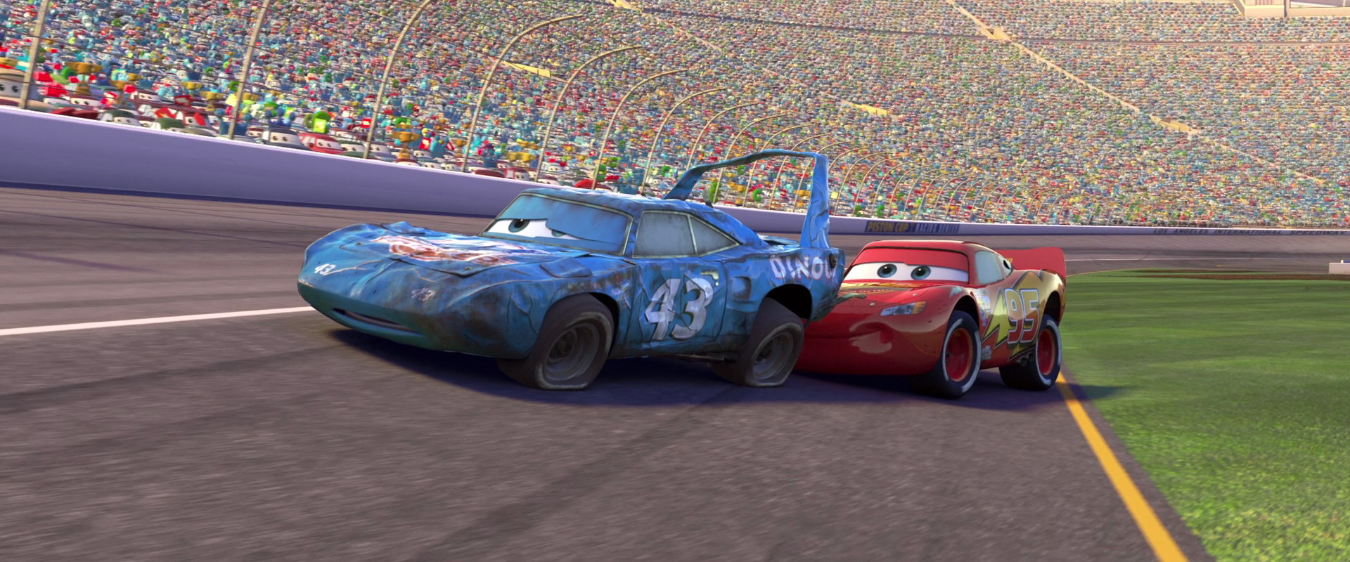 lightning mcqueen and the king