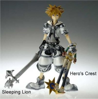 image sora final form play arts figure png disney wiki sora ultimate form