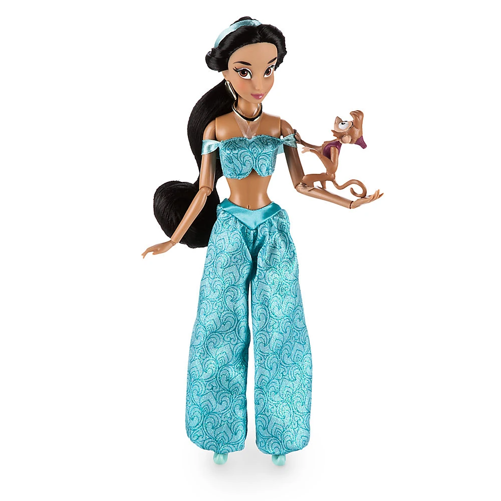 Image Jasmine Classic Doll with Abu Figure.jpg Disney Wiki FANDOM