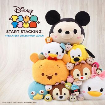 stackable soft toy range from disney