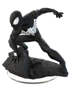 Disney INFINITY Black Suit Spider-Man Figure