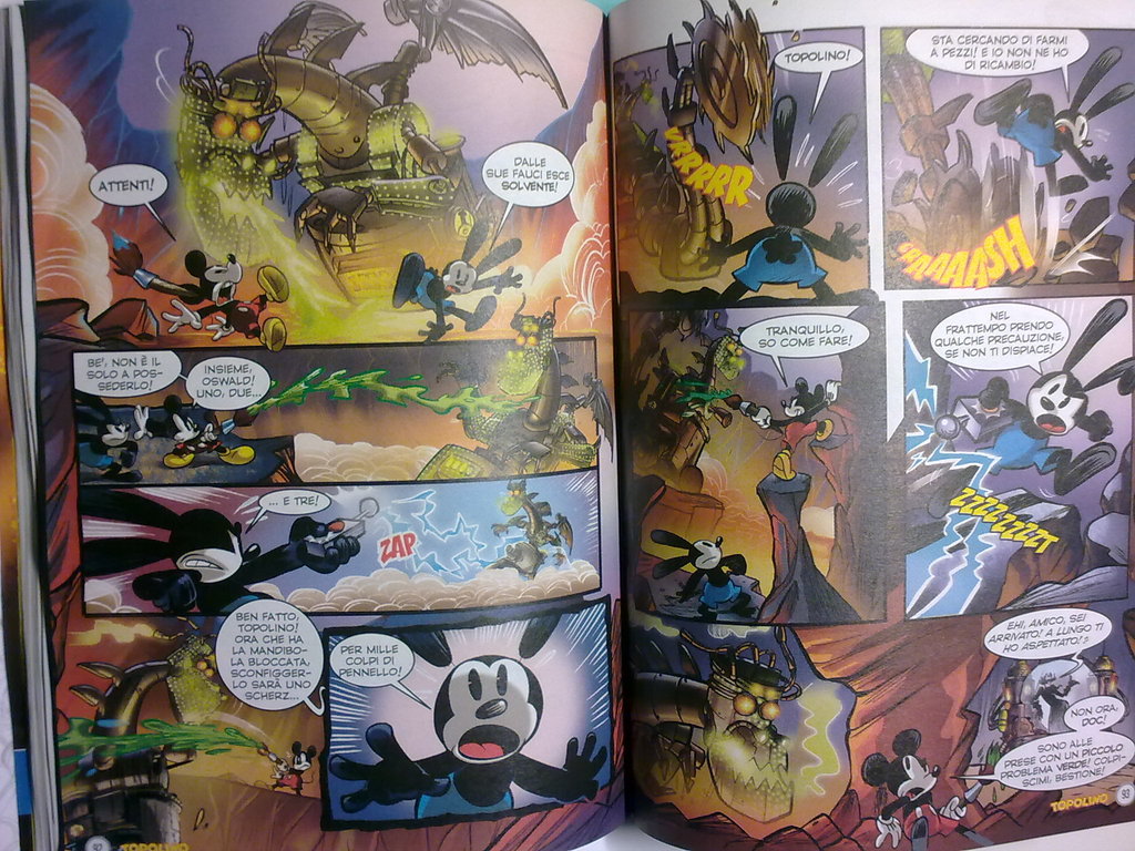 epic mickey clock tower comic epic mickey clock tower comic