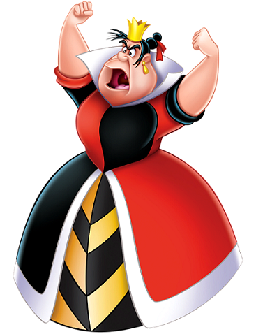 Resultado de imagen para alicia en el pais de las maravillas la reina roja animada